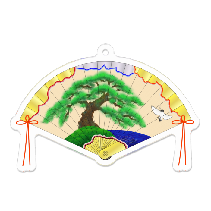 アクリルキーホルダー - 70 x 70 (mm)