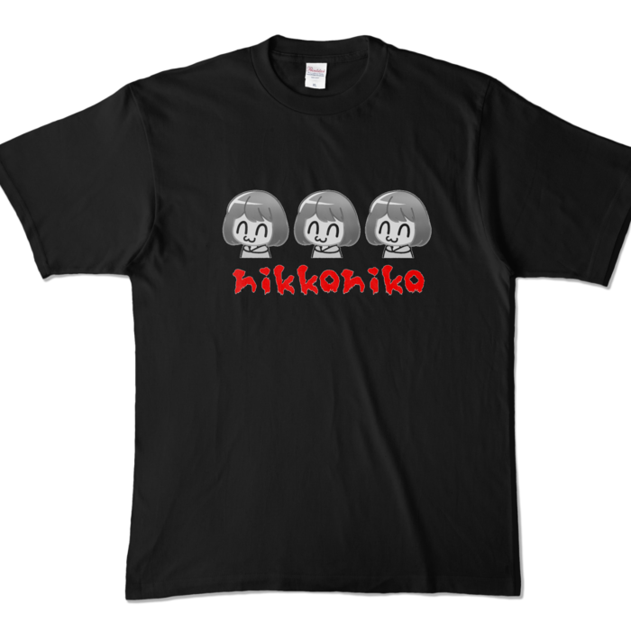 カラーTシャツ - XL - ブラック (濃色)