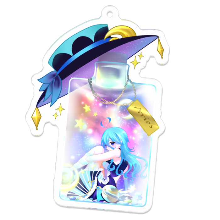 アクリルキーホルダー - 70 x 70 (mm)