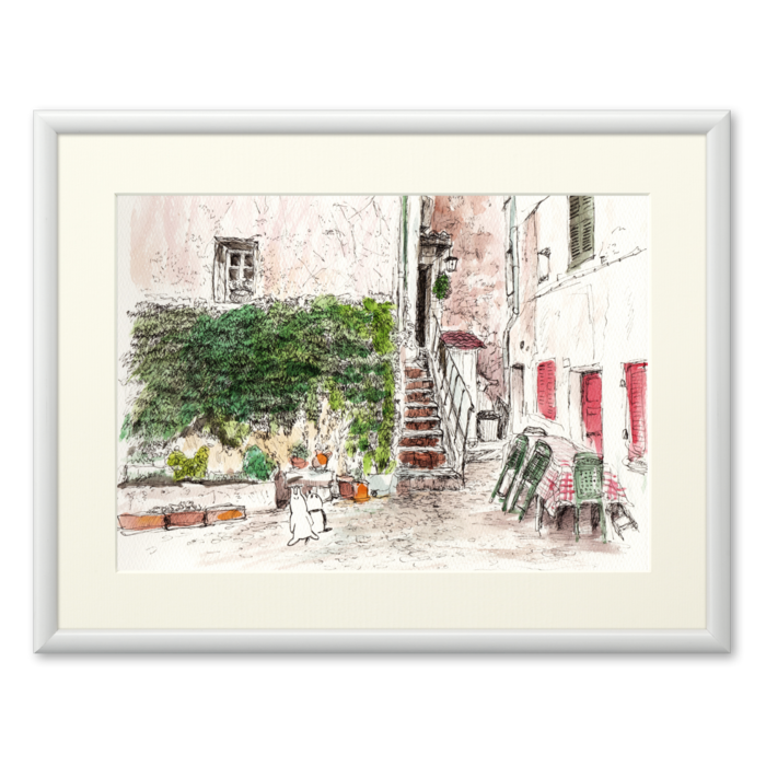 A2 - 額縁・ホワイト