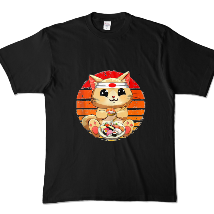 カラーTシャツ - XL - ブラック (濃色)