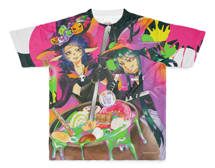 フルグラフィックTシャツ - M - 正面印刷のみ