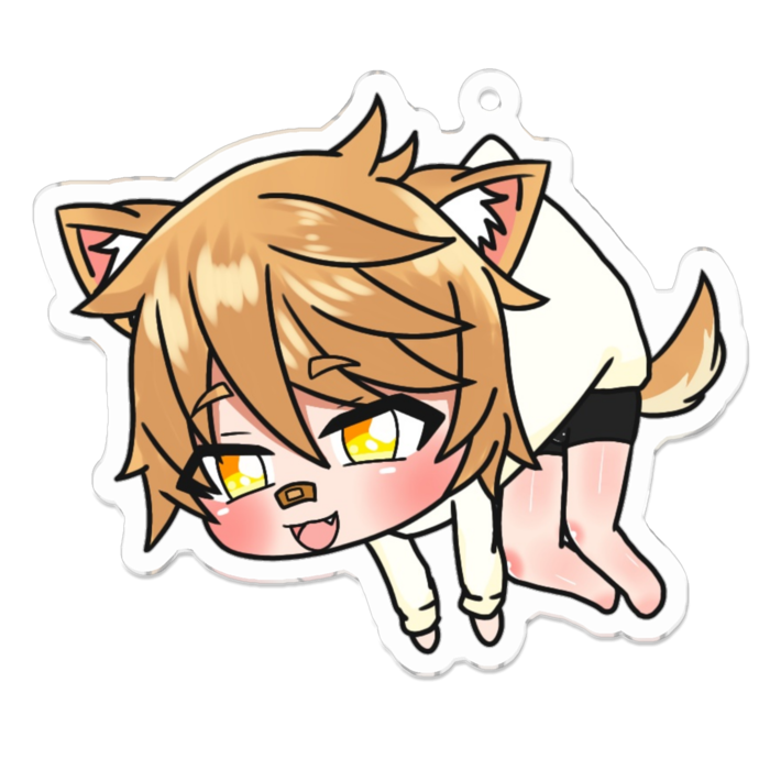 アクリルキーホルダー - 70 x 70 (mm)