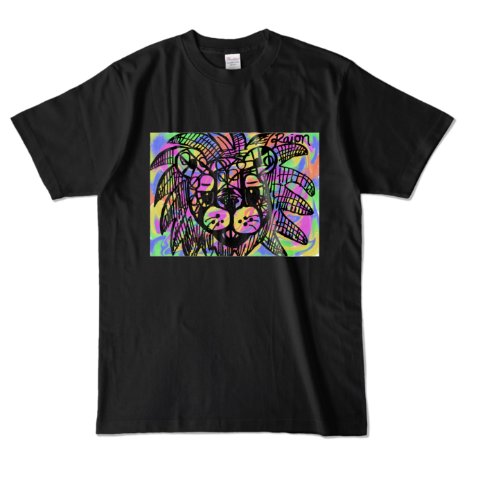 カラーTシャツ - L - ブラック (濃色)