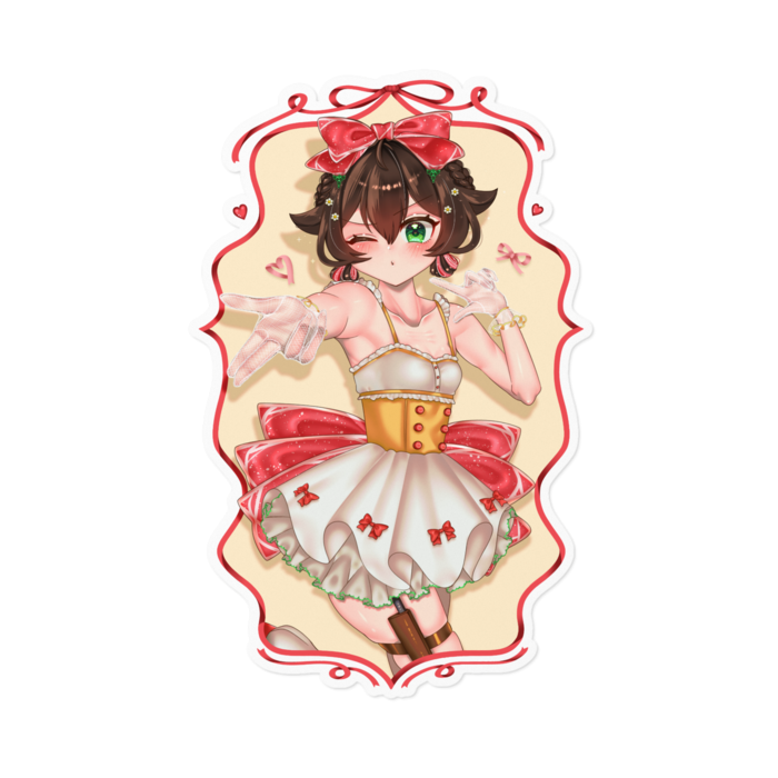 ステッカー - 160 x 160 (mm)