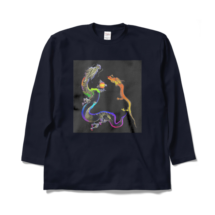 ロングスリーブTシャツ - XL - ネイビー