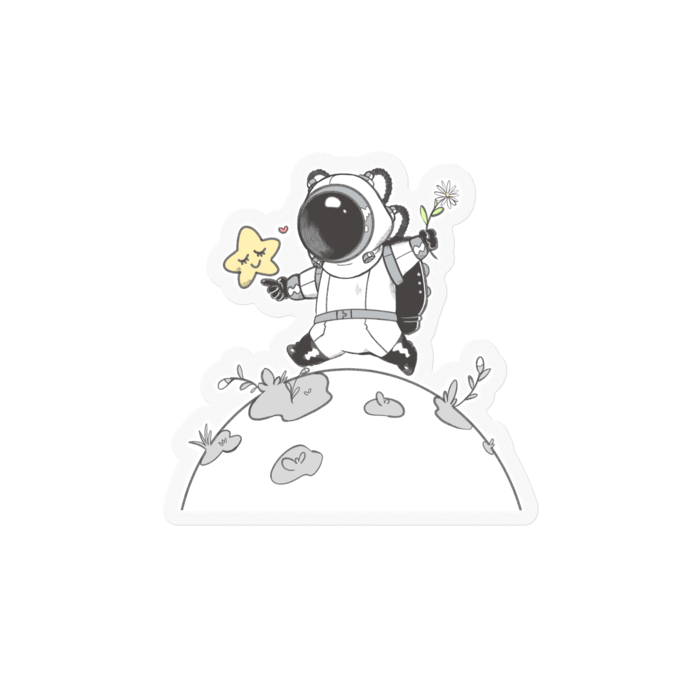 ステッカー - 100 x 100 (mm)