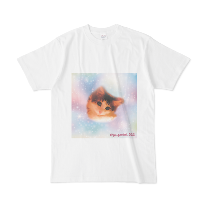 Tシャツ - L - 正面-ユニコーン02