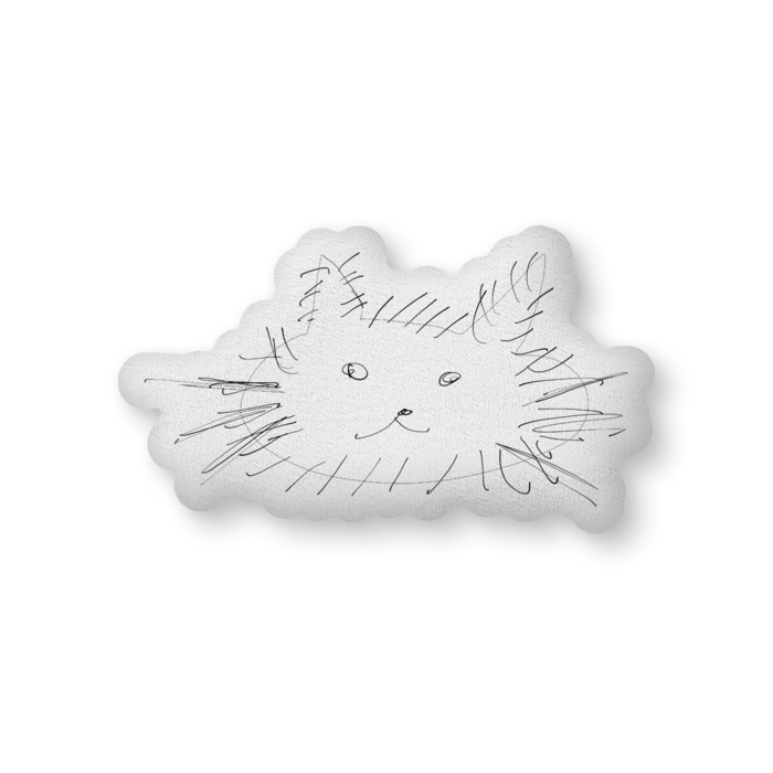 ふかふかクッション - 中（H36×W56cm） - 片面