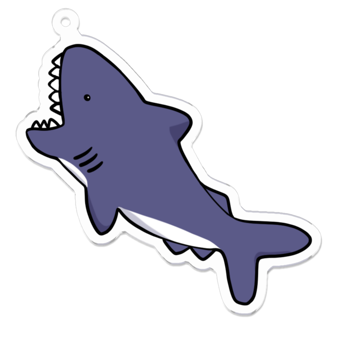 アクリルキーホルダー - 70 x 70 (mm)