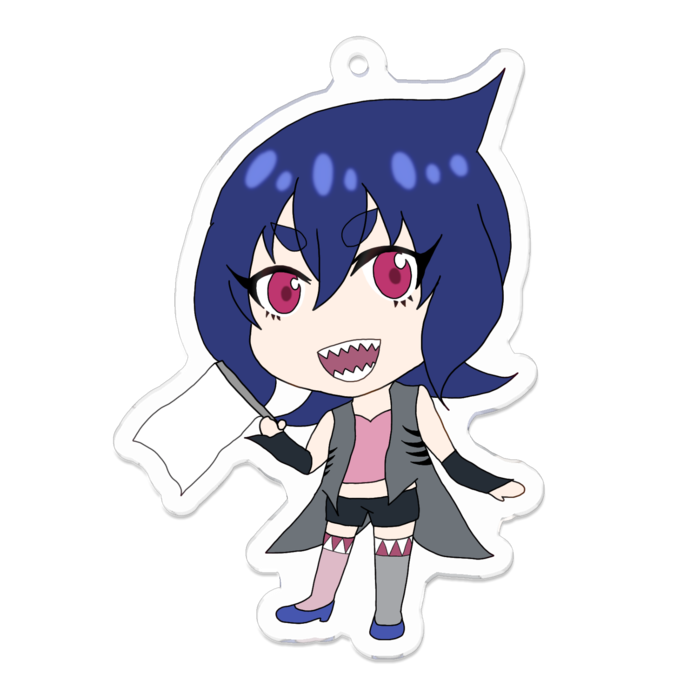 アクリルキーホルダー - 70 x 70 (mm)