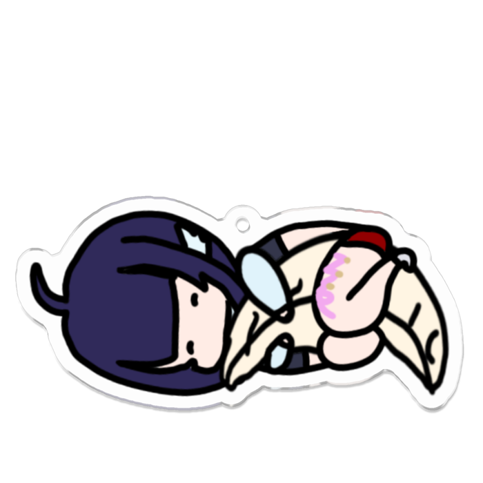 アクリルキーホルダー - 70 x 70 (mm)