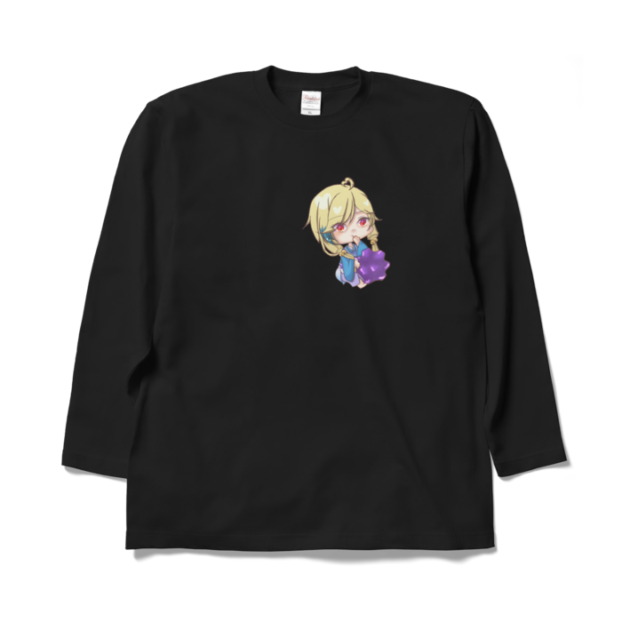 ロングスリーブTシャツ - XL - ブラック