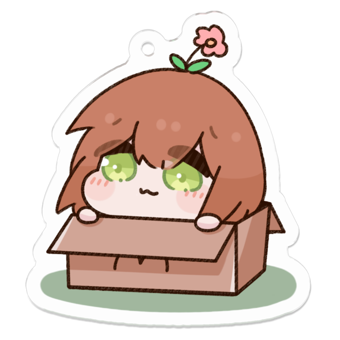 アクリルキーホルダー - 50 x 50 (mm)