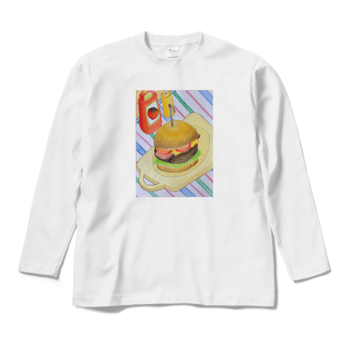 ロングスリーブTシャツ - M - ホワイト