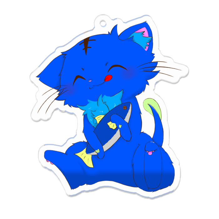 アクリルキーホルダー - 70 x 70 (mm)