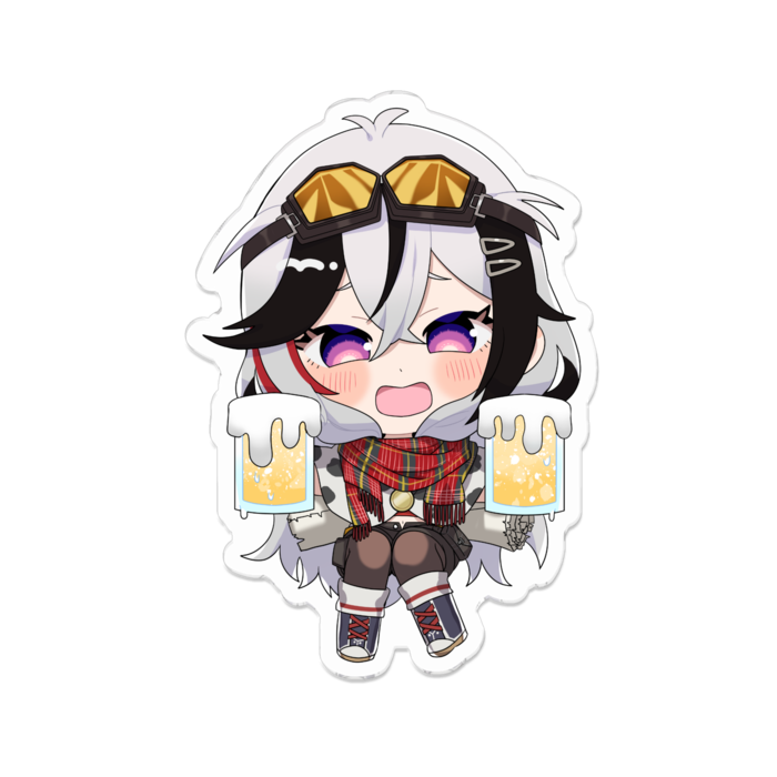 アクリルバッジ - 70 x 70 (mm)