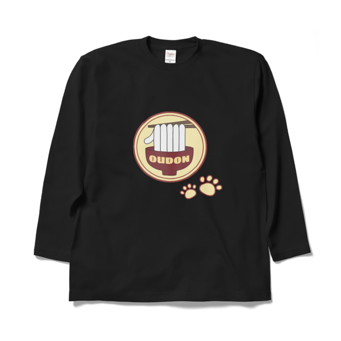 ロングスリーブTシャツ - XL - ブラック