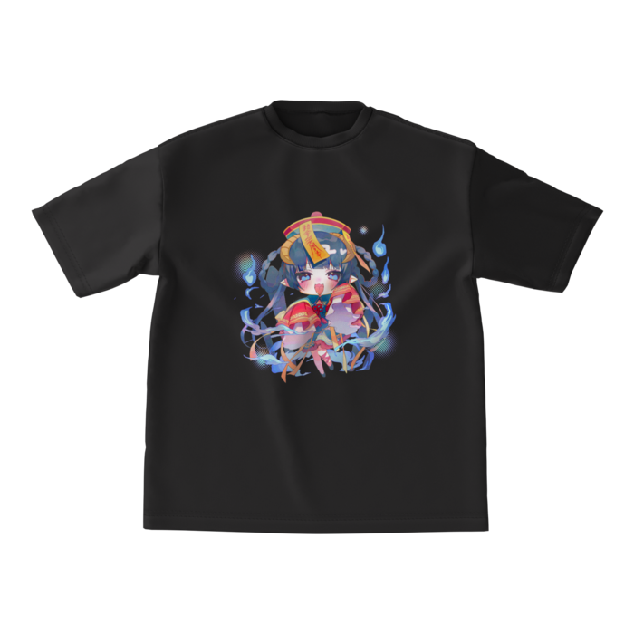 ビッグシルエットTシャツ - M - ブラック