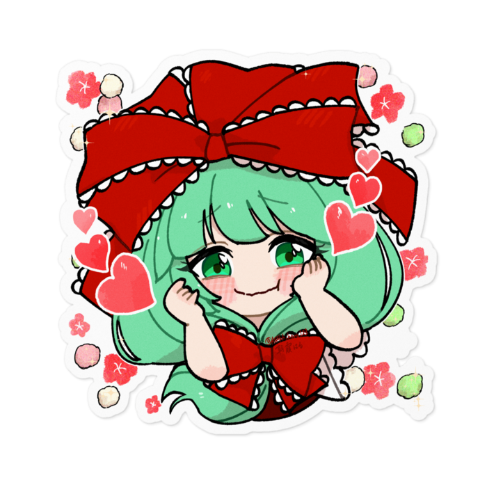 ステッカー - 100 x 100 (mm)