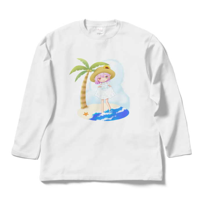 ロングスリーブTシャツ - L - ホワイト