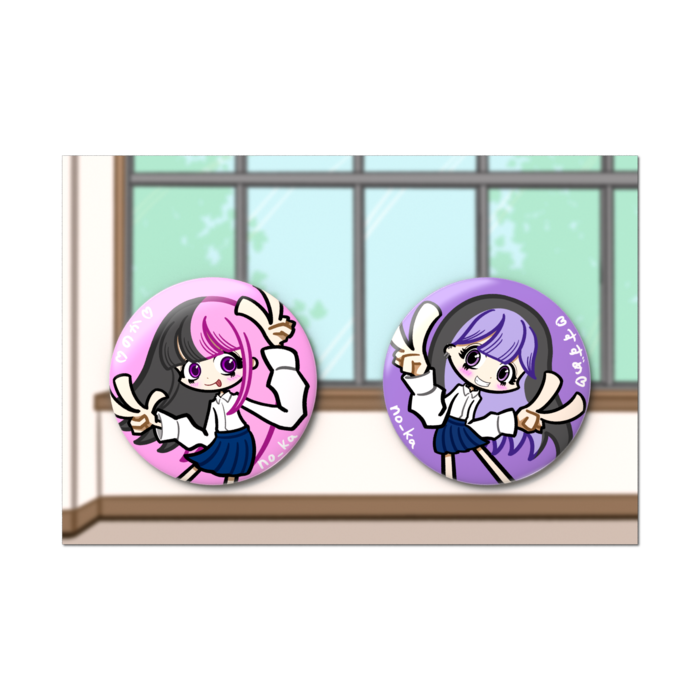 缶バッジセット - 2個セット