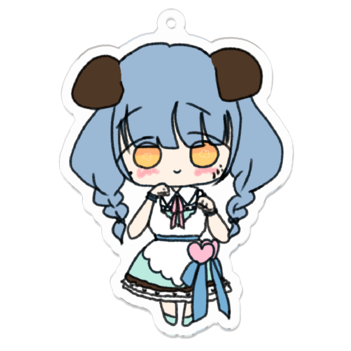 アクリルキーホルダー - 70 x 70 (mm)