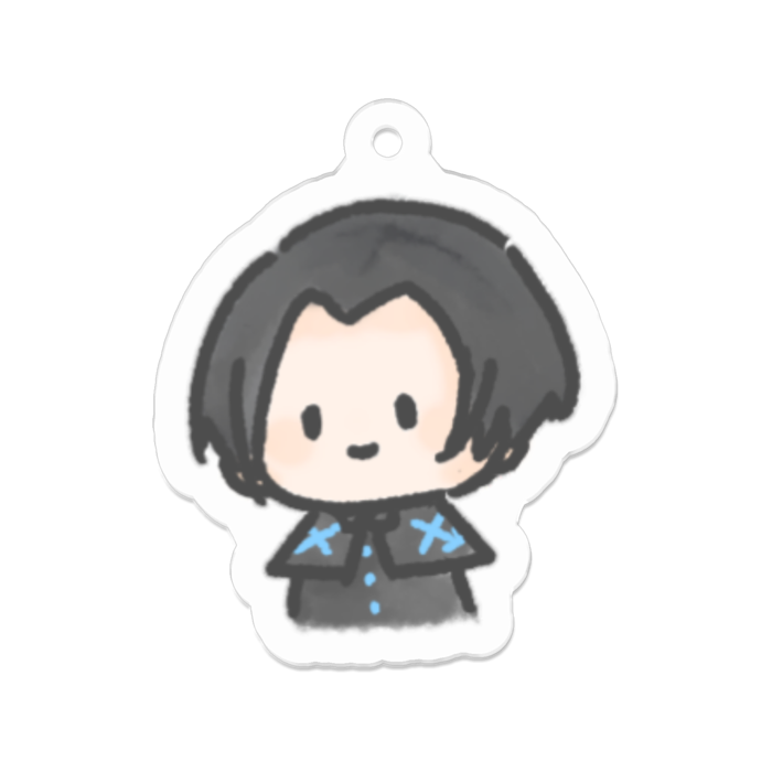 アクリルキーホルダー（コーティング） - 50 x 50 (mm)