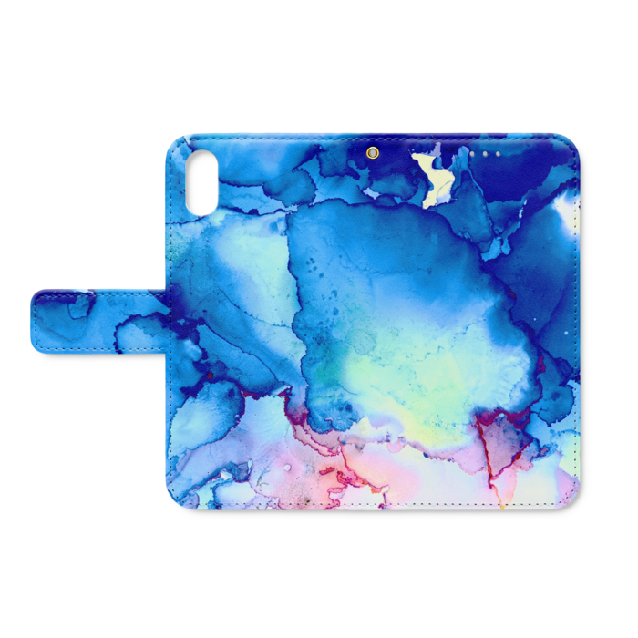 手帳型iPhoneケース - iPhone XS / X - ストラップ穴 あり