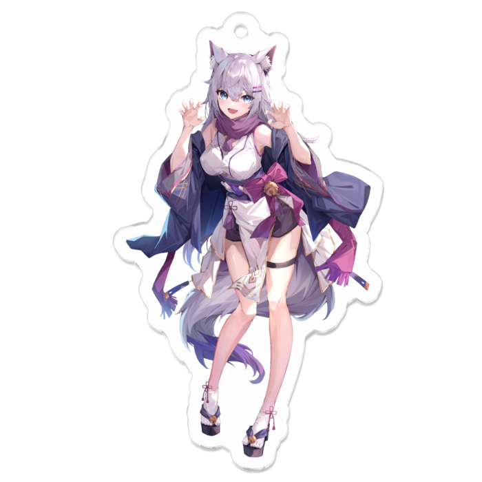 アクリルキーホルダー - 70 x 70 (mm)
