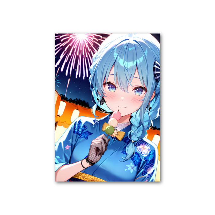 フォト風カード - 縦 - 片面