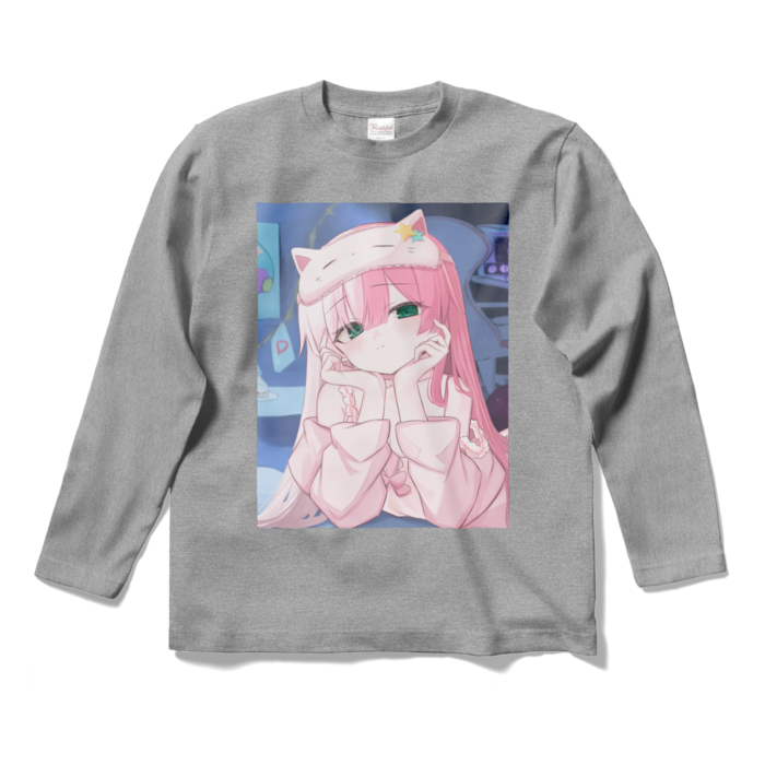 ロングスリーブTシャツ - S - 杢グレー