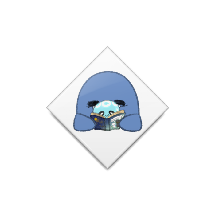 缶バッジ - ひし形40mm