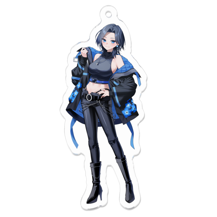 アクリルキーホルダー - 70 x 70 (mm)