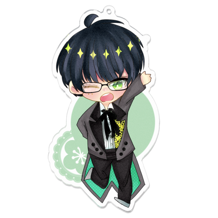 アクリルキーホルダー - 100 x 100 (mm)