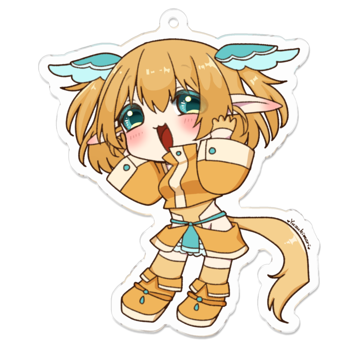 アクリルキーホルダー - 70 x 70 (mm)