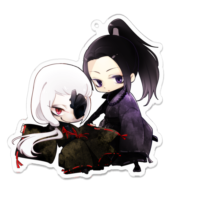 アクリルキーホルダー - 100 x 100 (mm)