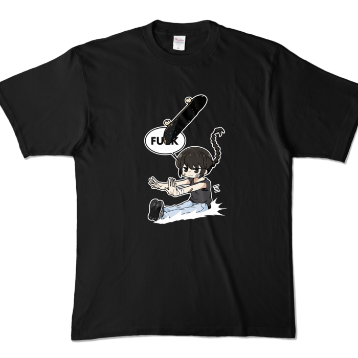 カラーTシャツ - XL - ブラック (濃色)