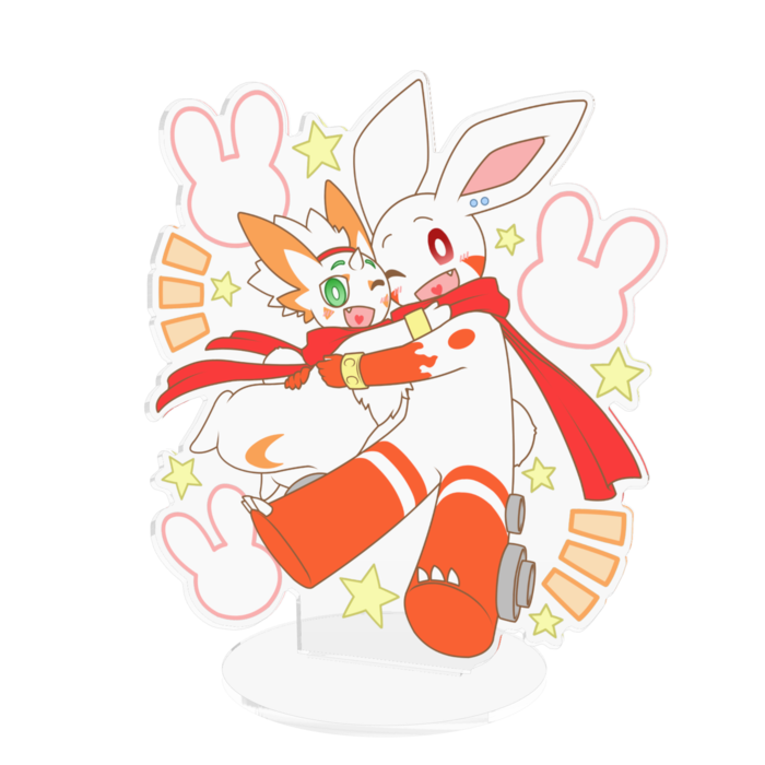 アクリルフィギュア - 160x160mm