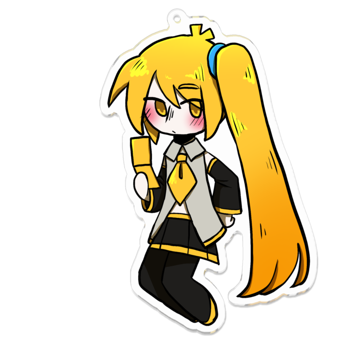 アクリルキーホルダー - 100 x 100 (mm)