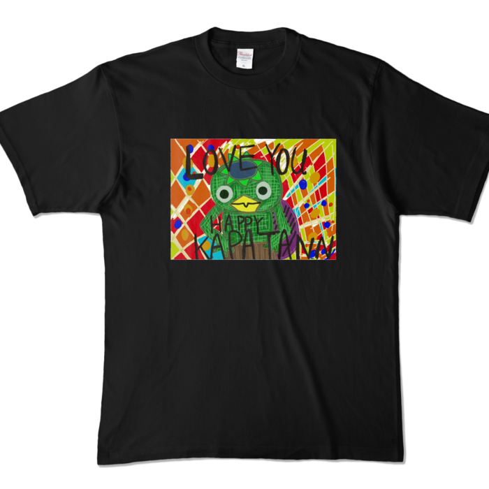 カラーTシャツ - XL - ブラック (濃色)