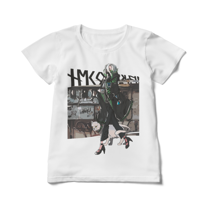 レディースTシャツ - L - 白