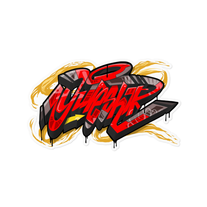 ステッカー - 160 x 160 (mm) ホワイト