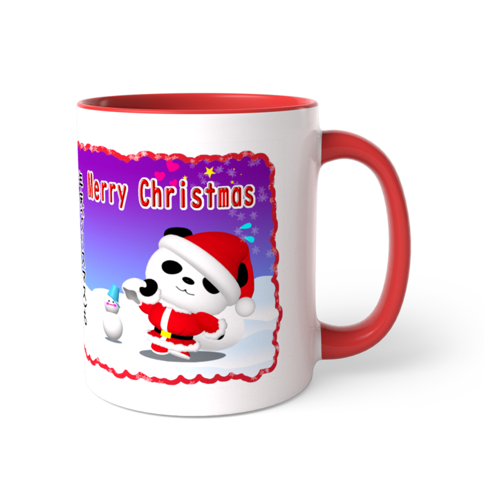 ツートンカラーマグカップ - 直径 8.2cm / 高さ 9.5cm