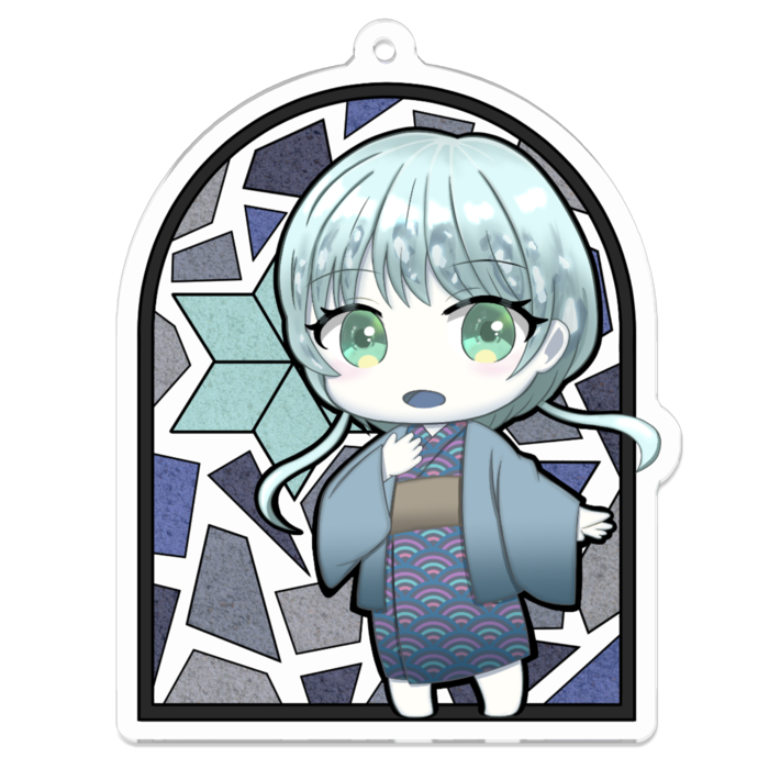 アクリルキーホルダー - 70 x 70 (mm)