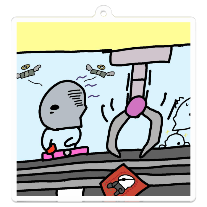 7.全然隙間に落ちないクレーンゲーム