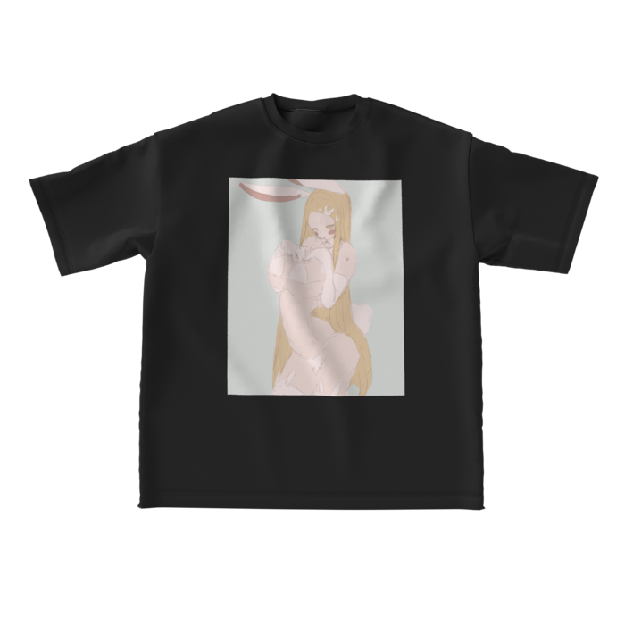 ビッグシルエットTシャツ - L - 正面(1)