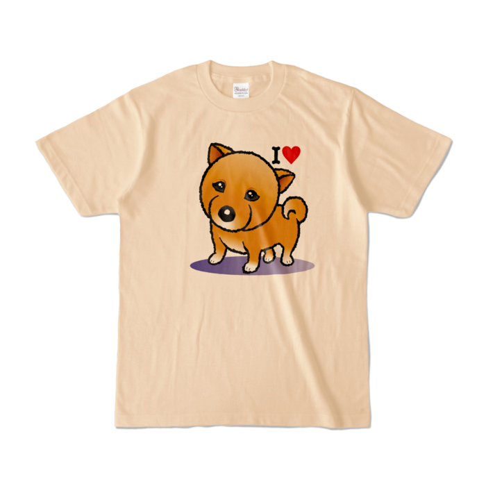 カラーTシャツ - S - ナチュラル (淡色)