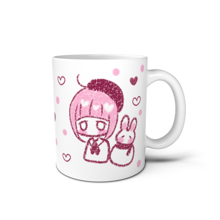 マグカップ - 直径 8 cm / 高さ 9.5 cm