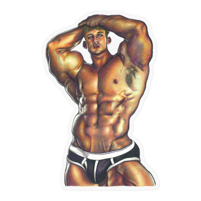 ステッカー - 100 x 100 (mm)クリア